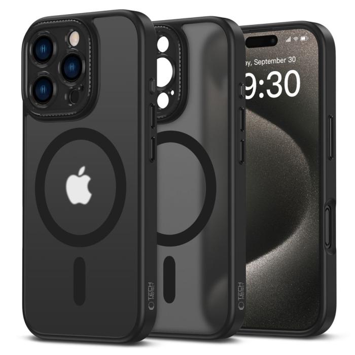 Bild 1, Tech-Protect iPhone 16 Pro Max Skal MagSafe MagCam Matt Svart