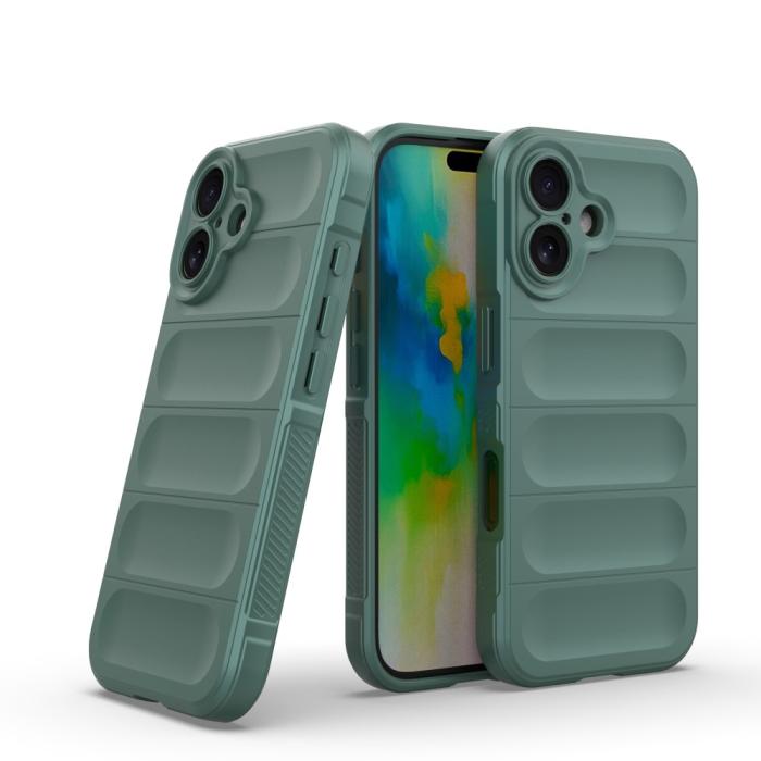 Bild 2, iPhone 16 Plus Skal Magic Shield Grön