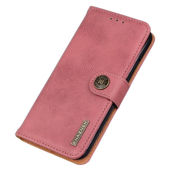 Bild 4, KHAZNEH OnePlus Nord 2T 5G Fodral Läder Rosa