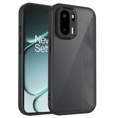 OnePlus 15R Skal Hybrid Transparent / Svart