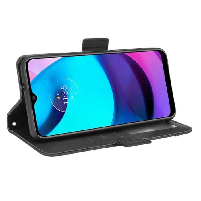 Bild 5, Motorola Moto E20 Fodral Med Avtagbart Kortfodral Svart