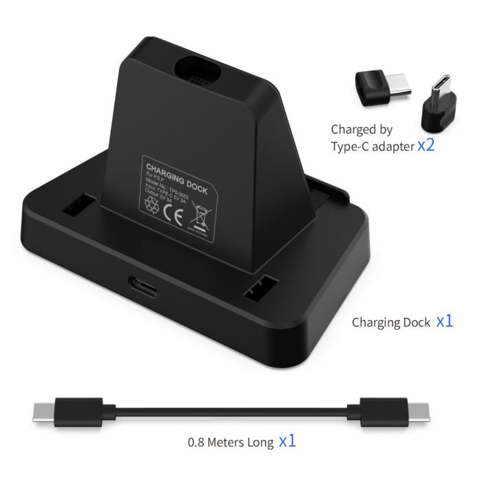 Bild 6, DOBE Sony Playstation Portal Laddningsställ Svart