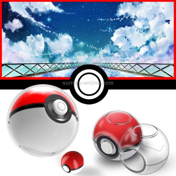Bild 4, Nintendo Switch Poke Ball Plus Shockproof Skal Transparent