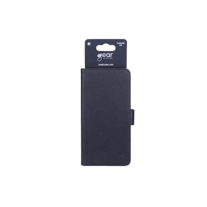Bild 2, GEAR Samsung Galaxy A53 Fodral Läder Svart