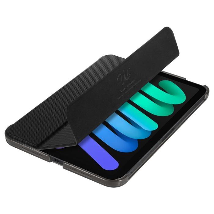 Bild 2, Spigen iPad Mini 2024/2021 Fodral Liquid Air Folio Svart