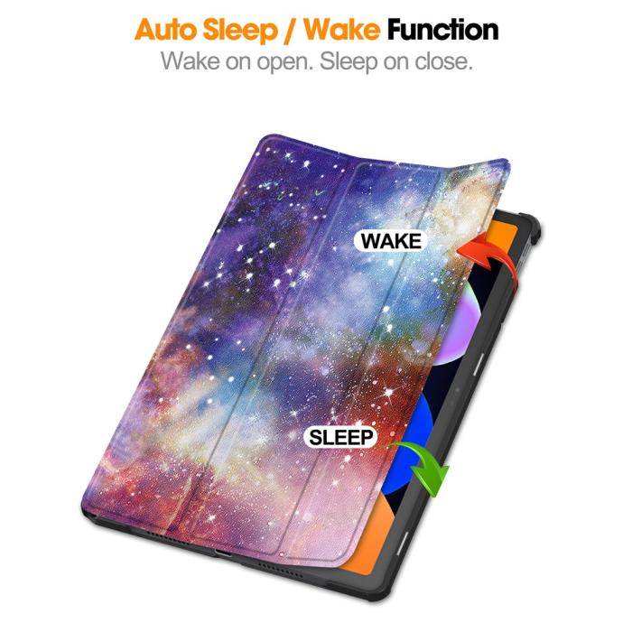 Bild 3, Lenovo Idea Tab Fodral Tri-Fold Galaxy