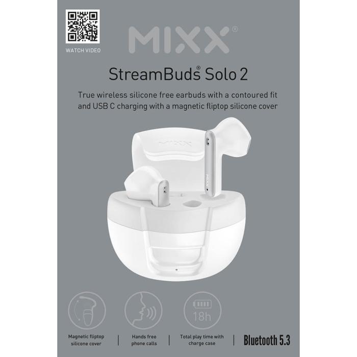 Bild 2, MIXX In-Ear TWS Hörlurar Solo 2 Vit