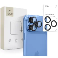 Tech-Protect iPhone 18 Pro / 18 Pro Max Linsskydd Svart