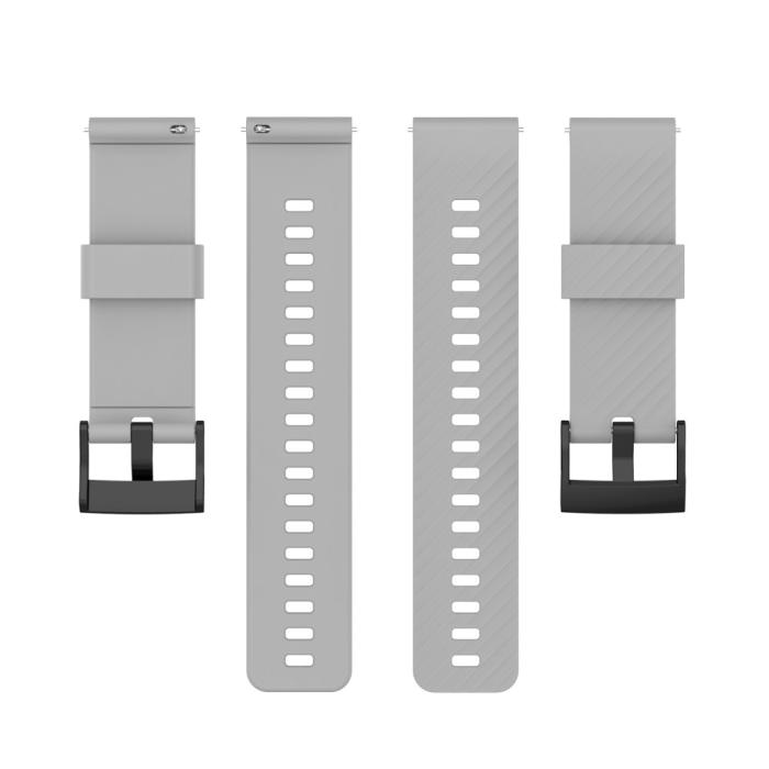 Bild 5, Silikon Armband För Suunto (24mm) Grå