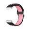 Silikon Träningsarmband Armband Versa 3/Fitbit Sense - Svart/Rosa