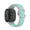 Silikon Träningsarmband Armband Versa 3/Fitbit Sense - Grå/Teal