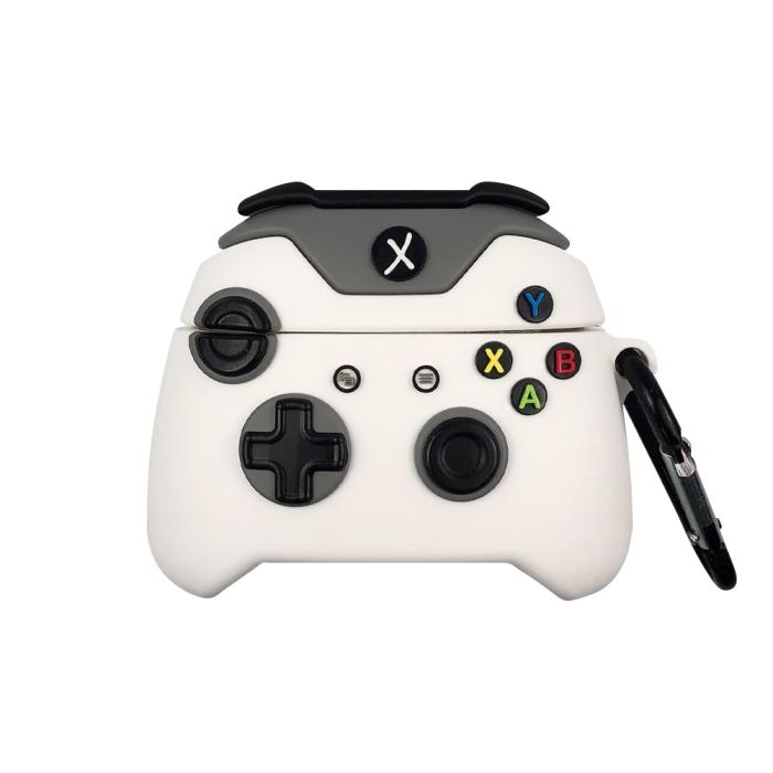 Bild 1, AirPods Pro Xbox Silikonskal - Vit