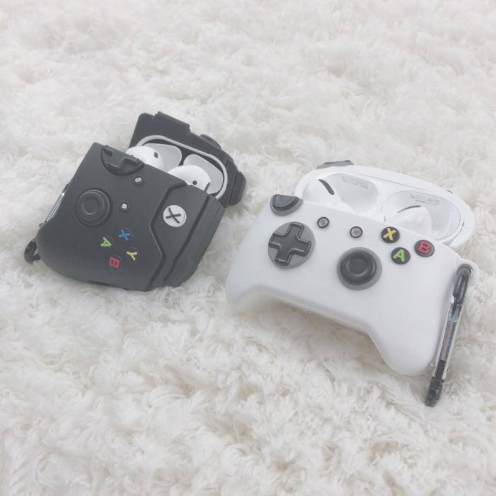 Bild 3, AirPods Pro Xbox Silikonskal - Vit