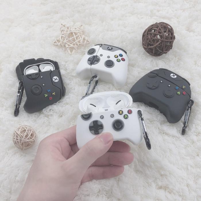 Bild 5, AirPods Pro Xbox Silikonskal - Vit