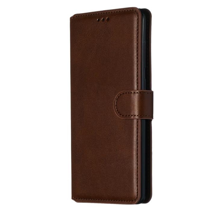 Bild 5, Samsung Galaxy A71 - Plånboksfodral - Brun