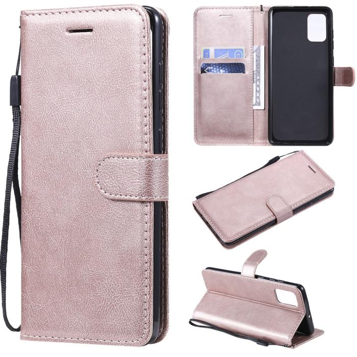 Bild 1, Samsung Galaxy A71 - Plånboksfodral - Roséguld