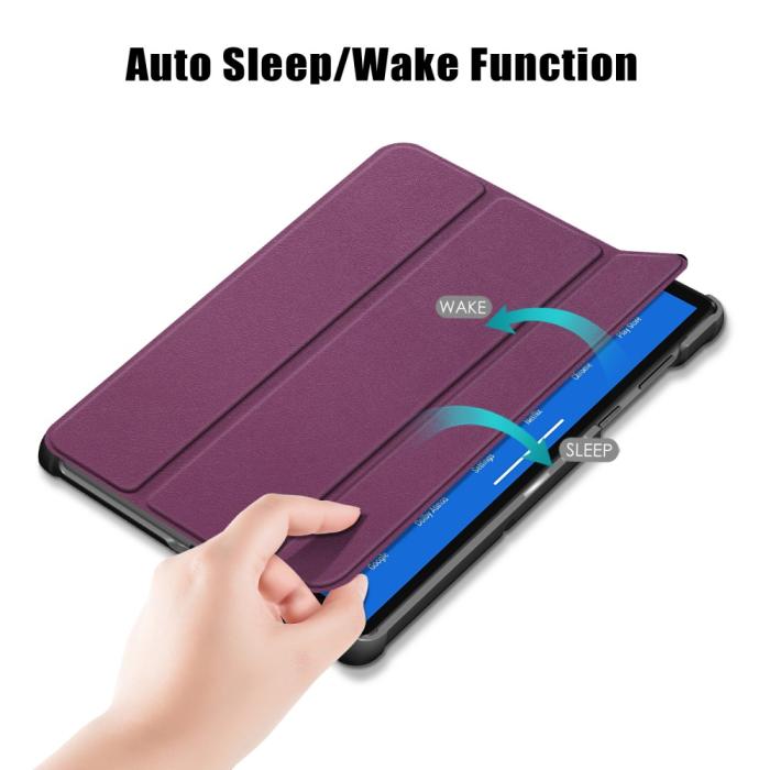 Bild 3, Lenovo Tab M10 Plus (2nd Gen) Tri-Fold Fodral Lila