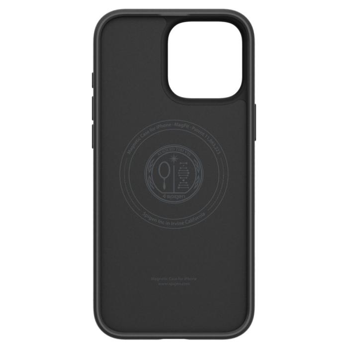 Bild 3, Spigen iPhone 16 Pro Skal MagSafe Liquid Air 'T' Matt Svart