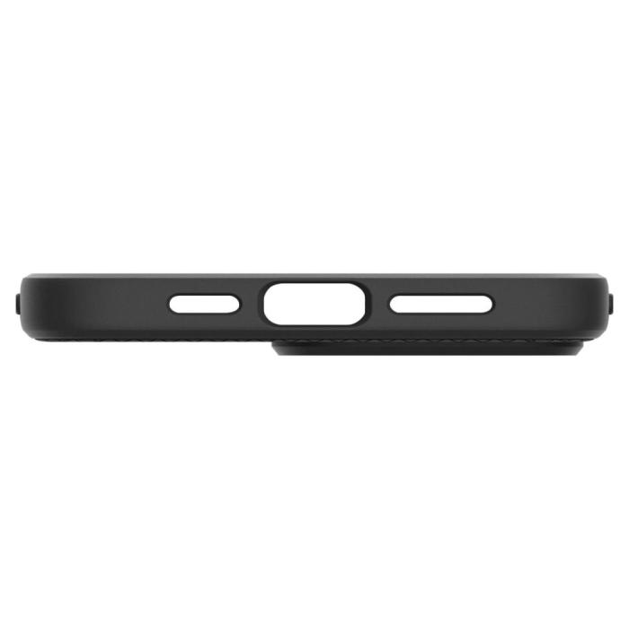 Bild 6, Spigen iPhone 16 Pro Skal MagSafe Liquid Air 'T' Matt Svart