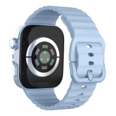 KALEBOL Huawei Watch Fit 4 Pro/4/3 Armband Wave Silikon Bl&aring;