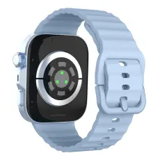 KALEBOL Huawei Watch Fit 4 Pro/4/3 Armband Wave Silikon Bl&aring;