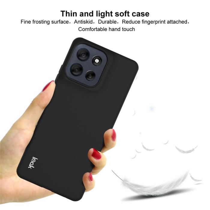 Bild 5, IMAK Motorola Moto G56 5G Skal Soft TPU Matt Svart