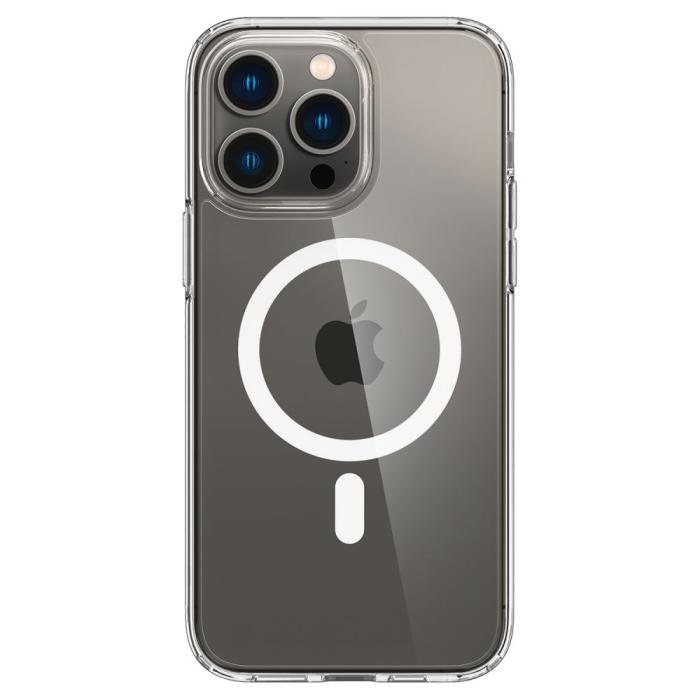 Bild 2, Spigen iPhone 14 Pro Max Skal MagSafe Mag Ultra Hybrid Vit