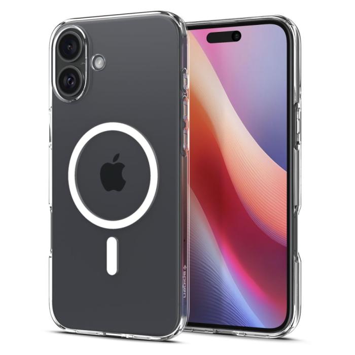 Bild 1, Spigen iPhone 16 Plus Skal MagSafe Liquid Crystal Clear