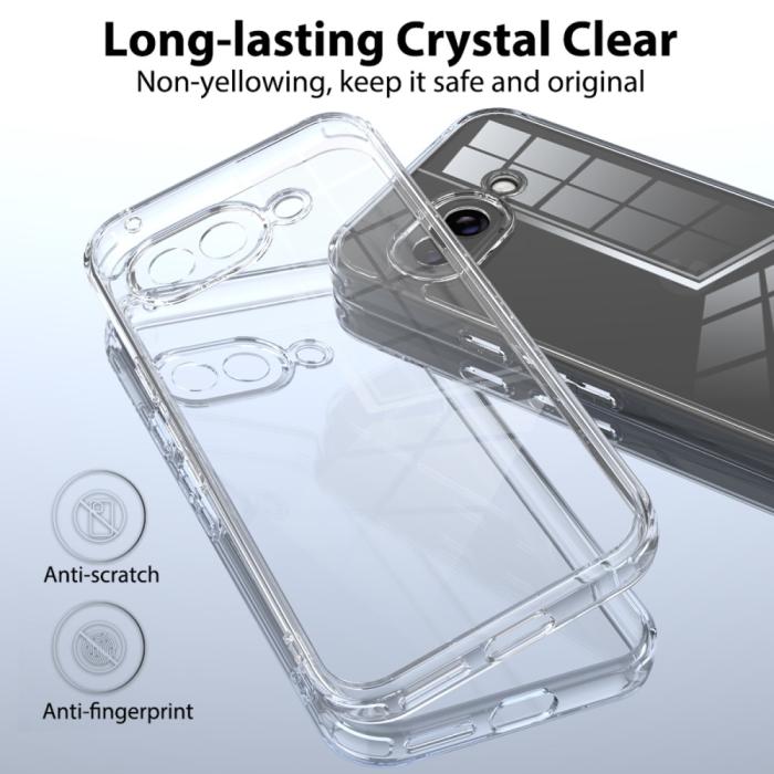Bild 3, Google Pixel 9a Skal Shockproof Transparent