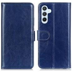 Samsung Galaxy A16 / A26 5G Fodral Crazy Horse L&auml;der Bl&aring;