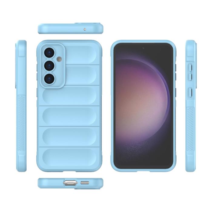Bild 6, Samsung Galaxy S23 FE Skal Magic Shield TPU Mörk Grå