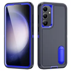 Samsung Galaxy S25 Skal Extreme Hybrid Kickstand Bl&aring;