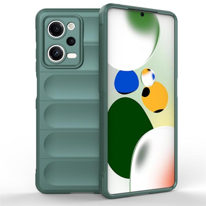 Bild 1, Xiaomi Redmi Note 12 Pro 5G Skal Magic Shield Grön