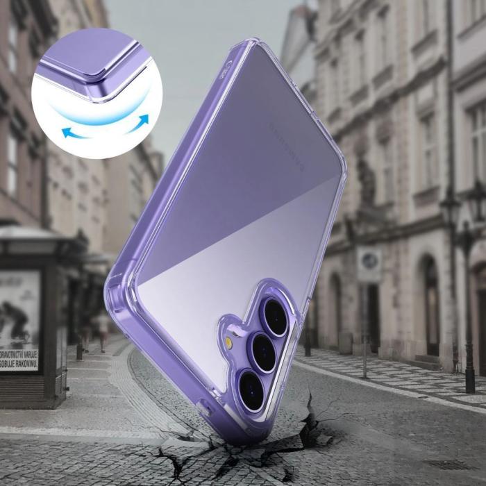Bild 5, Tech-Protect Galaxy S25 Edge Skal FlexAir Hybrid Transparent