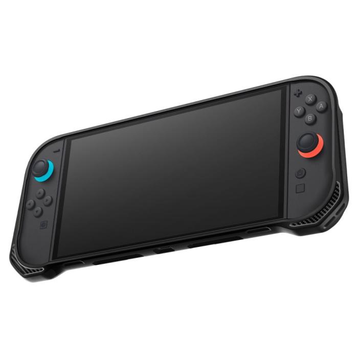 Bild 2, Spigen Nintendo Switch 2 Skal Rugged Armor Matt Svart