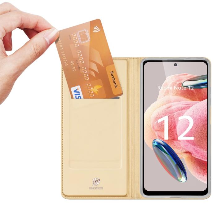 Bild 2, DUX DUCIS Xiaomi Redmi Note 12 4G Fodral Skin Pro Guld