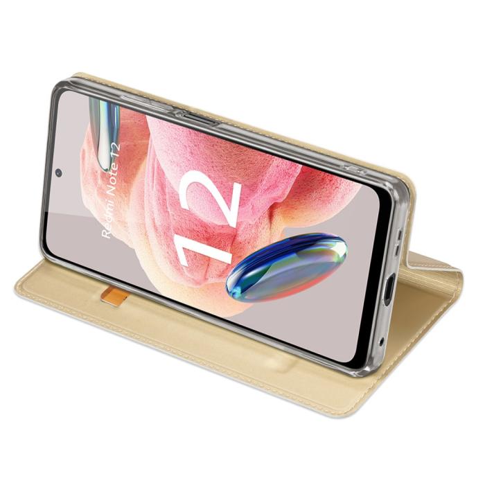 Bild 3, DUX DUCIS Xiaomi Redmi Note 12 4G Fodral Skin Pro Guld
