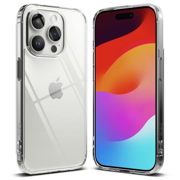 Bild 2, Ringke iPhone 15 Pro Skal Fusion Transparent