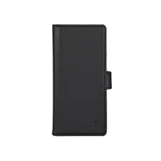 GEAR Motorola Moto G41 Fodral L&auml;der Svart