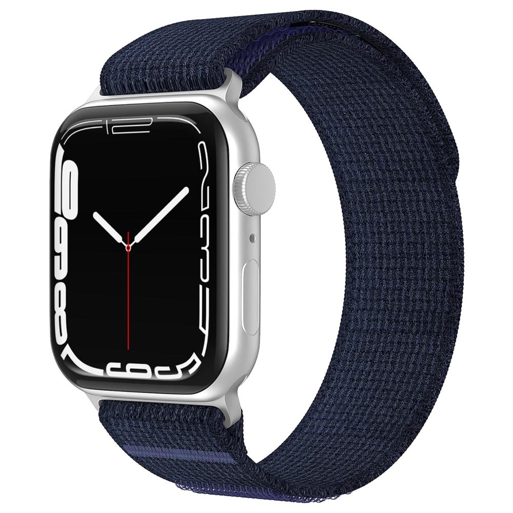 Apple Watch 42/44/45/49 mm Armband Nylon Trail Loop Midnight Blue