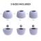 3-PACK Öronpluggar / Earbuds Galaxy Buds Pro/Buds Pro 2 Lila