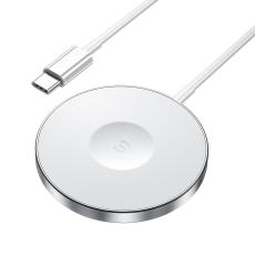 ESSAGER 15W MagSafe Tr&aring;dl&ouml;s Laddare Vit