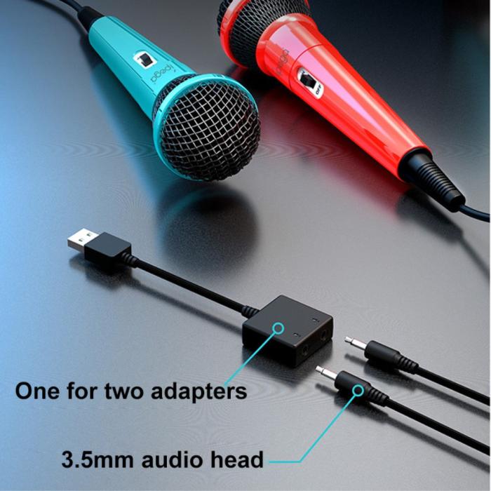 Bild 2, iPega Gaming Karaoke Mikrofon För Nintendo/PS5/PS4