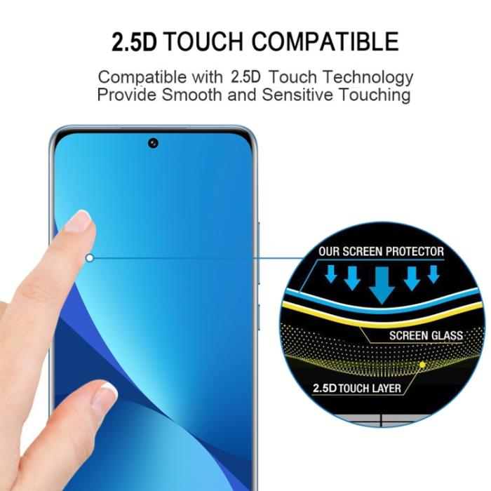 Bild 5, Xiaomi 13 Pro 5G Skärmskydd 3D Heltäckande Härdat Glas