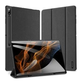 DUX DUCIS Galaxy Tab S8 Ultra Fodral DOMO Tri-Fold Svart