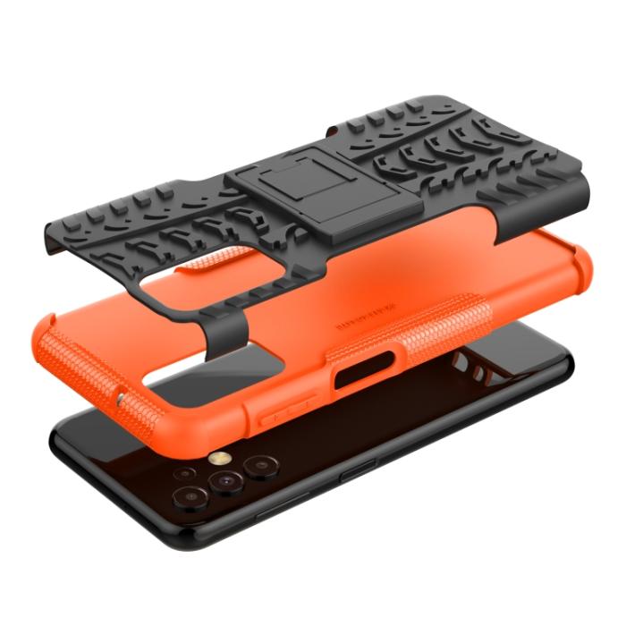 Bild 6, Samsung Galaxy A13 4G Skal Ultimata Stöttåligt med Stöd Orange