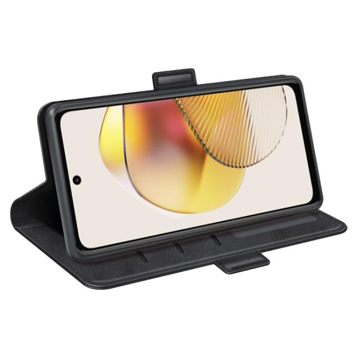 Bild 5, Motorola Moto G73 5G Fodral Magnetisk Stängning Svart