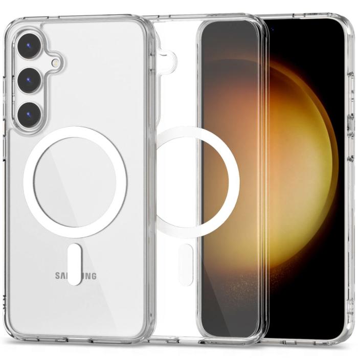 Bild 1, Tech-Protect Galaxy S24 Plus Skal MagSafe FlexAir Hybrid Transparent