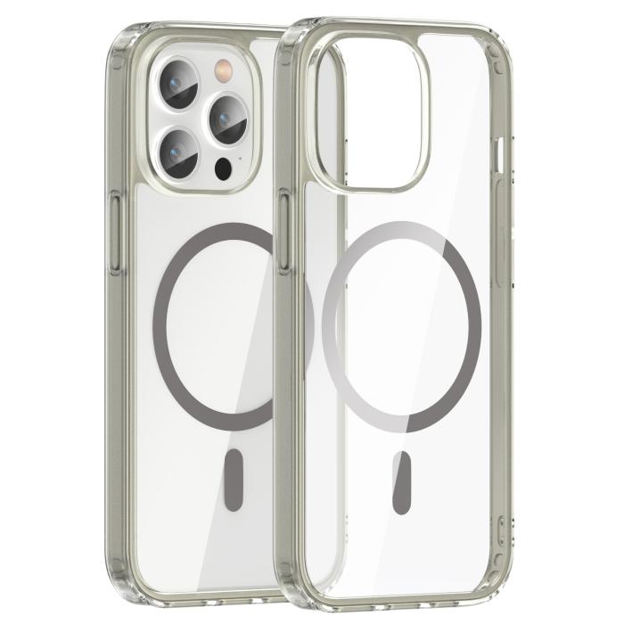 Bild 2, ColorPop iPhone 13 Pro Skal CH MagSafe Transparent/Titanium