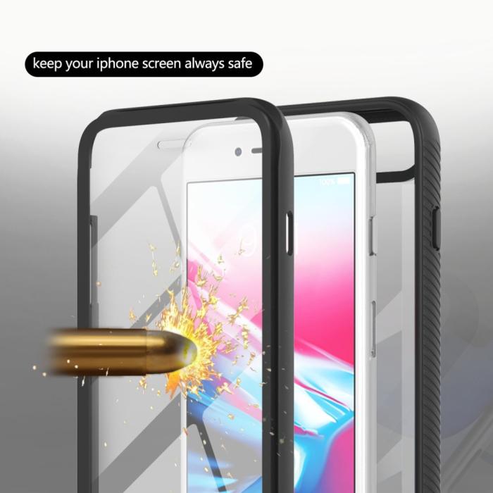 Bild 3, iPhone 7/8/SE Skal 360 Hybrid Defense Svart